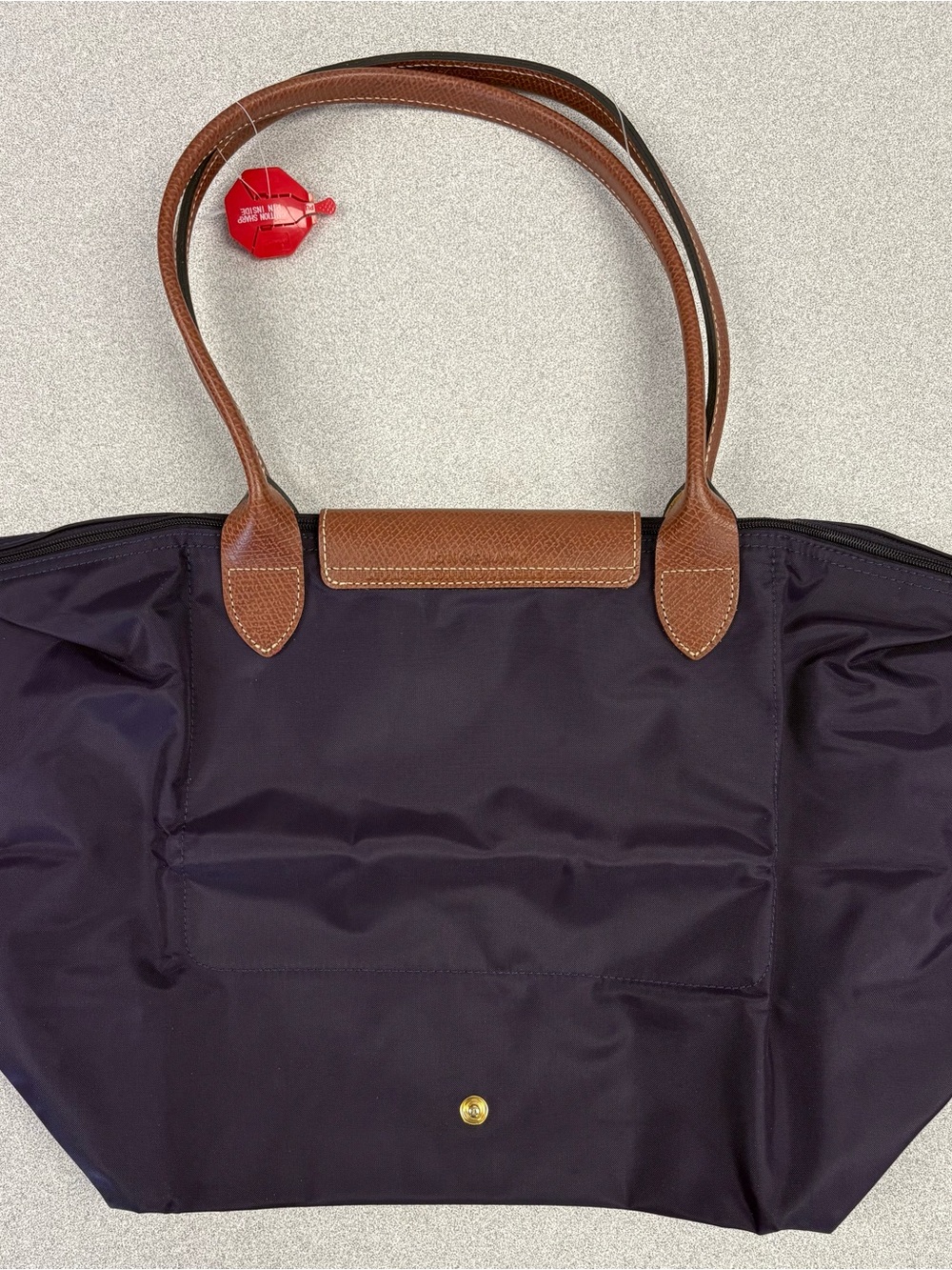 Longchamp Gold Logo Keychain Charm - Picture 2 of 8